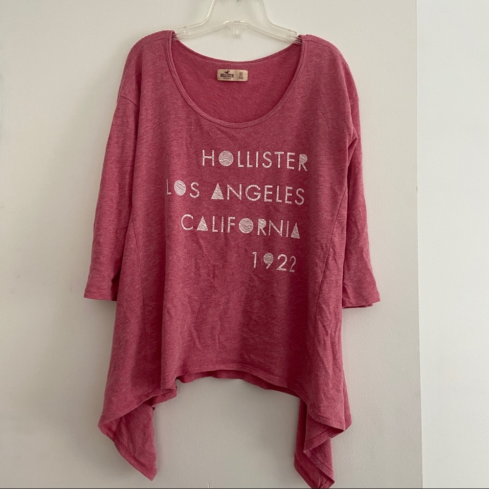 Hollister Pink Graphic Tee